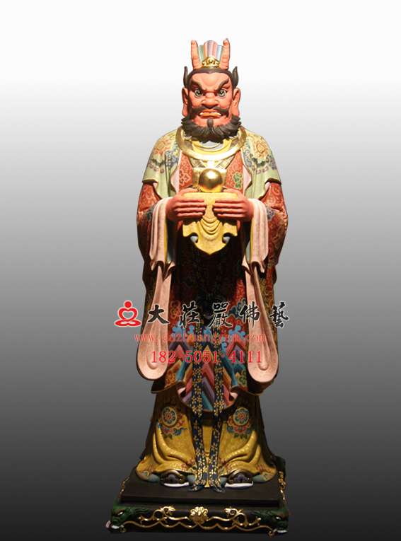 南海龙王塑像
