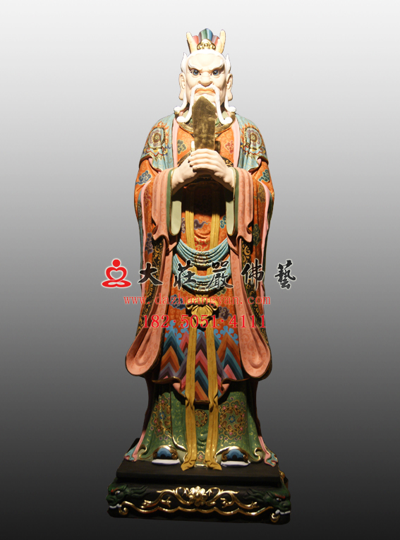 北海龙王塑像
