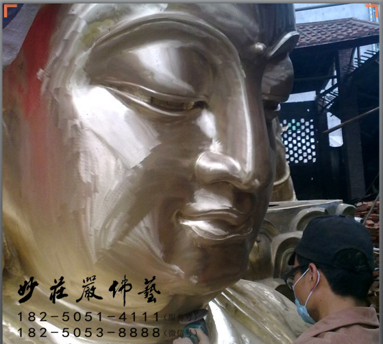 铜雕释迦牟尼佛像