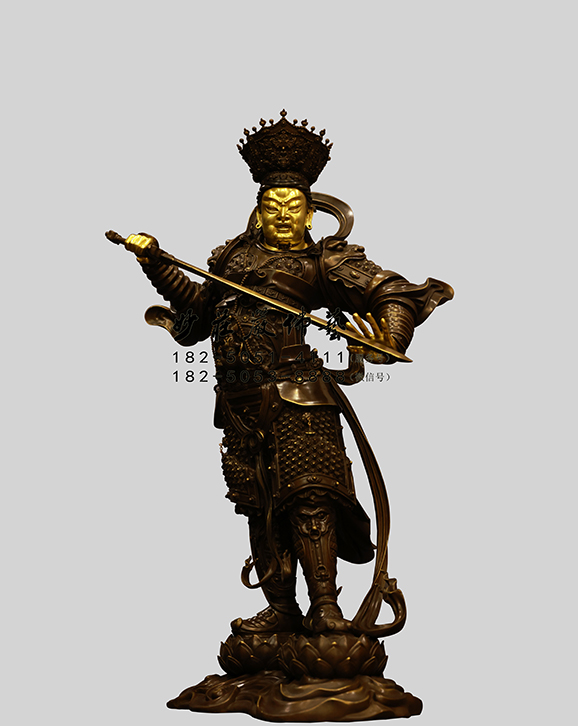 增长天王雕塑