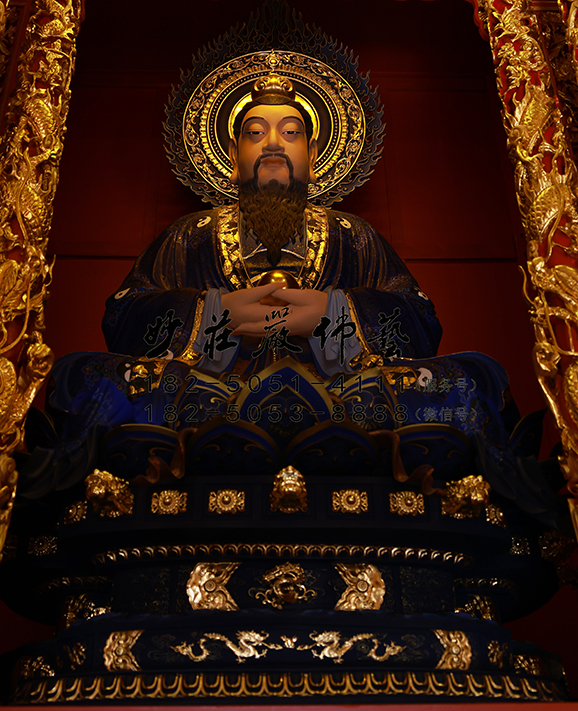 元始天尊神像 铜雕元始天尊 元始天尊雕塑 元始