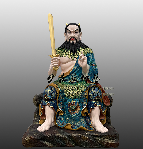 伏羲神像 青帝神像 道教神像定制