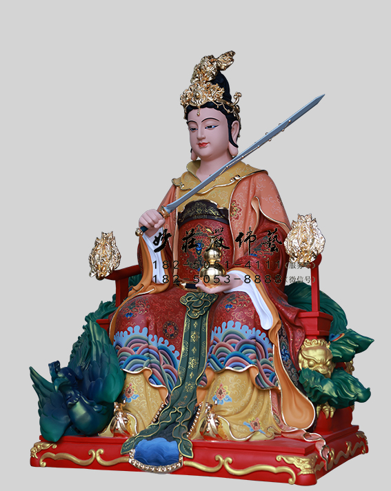 九天玄女塑像 九天玄女神像