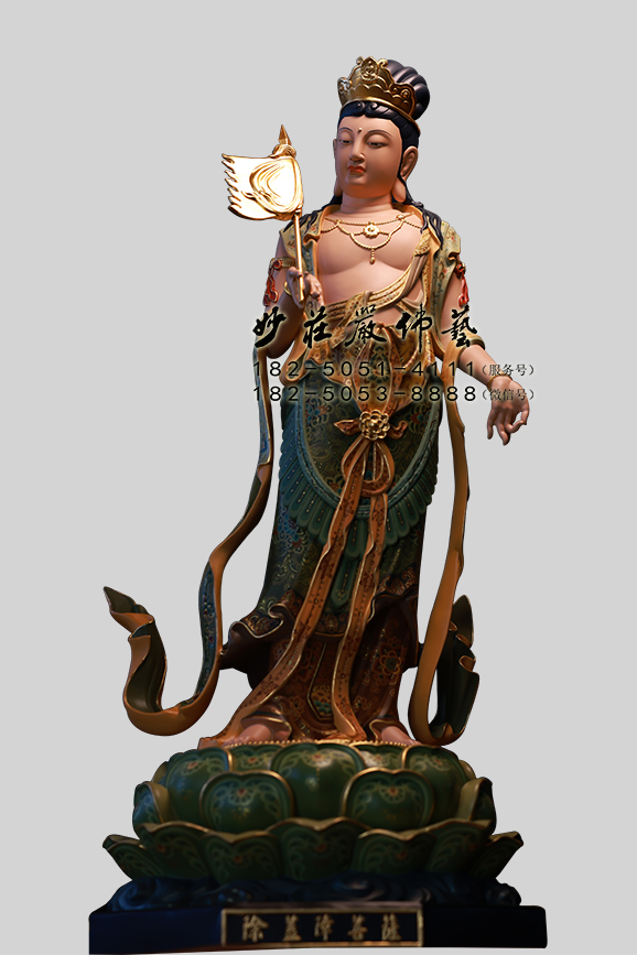 除盖障菩萨侧面照