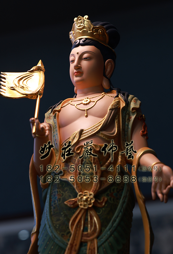 除盖障菩萨右侧照