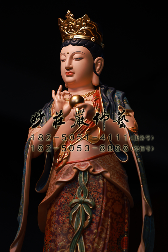 地藏菩萨近照实拍