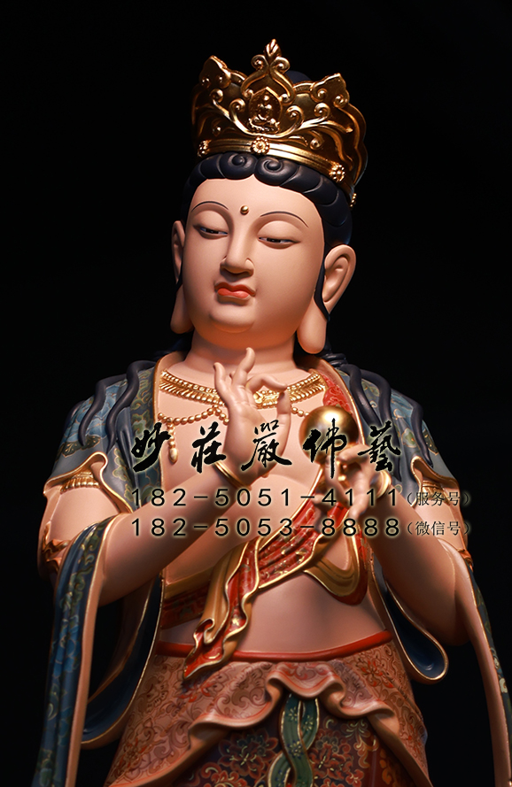 地藏菩萨近照实拍