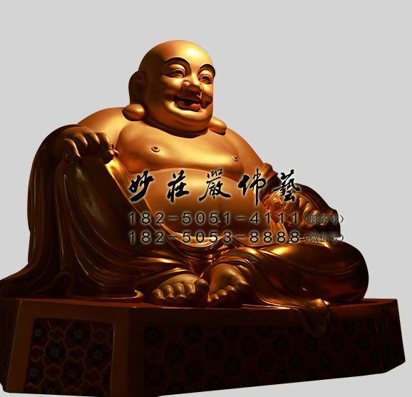 弥勒佛侧面照