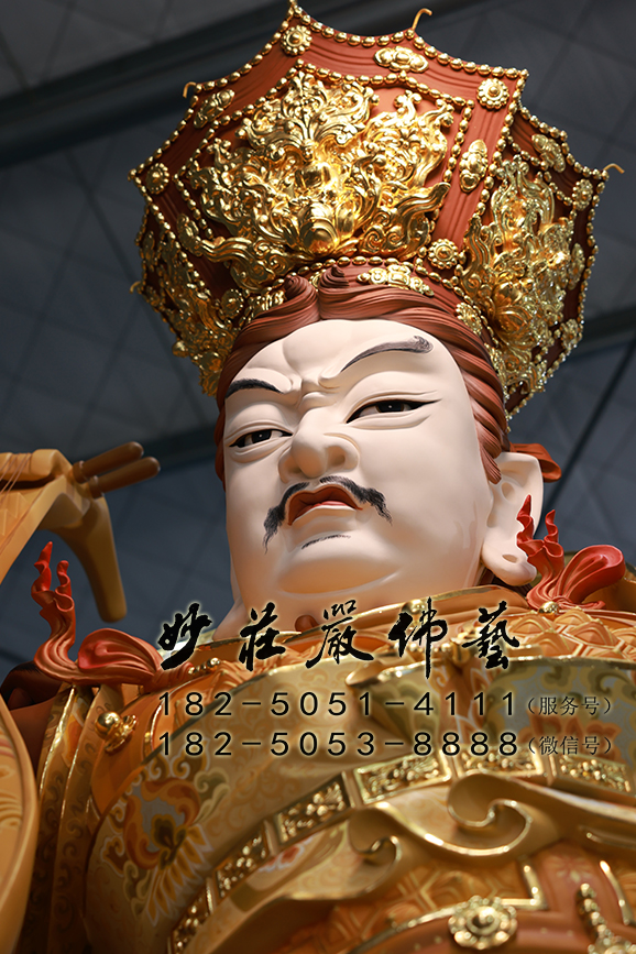 东方持国天王侧面实拍图