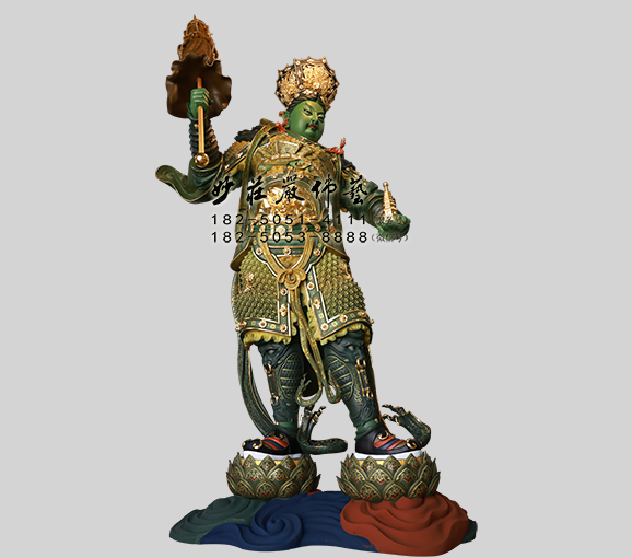 四大天王之北方多闻天王佛像