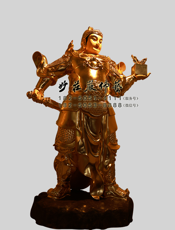 关平神像左侧照