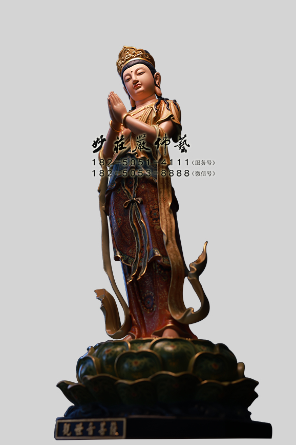 观音菩萨侧面照