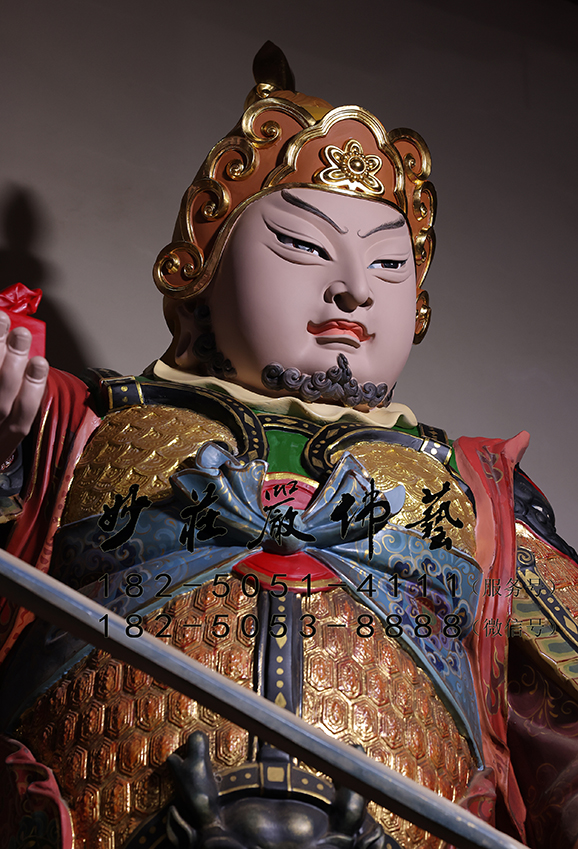 邓元帅神像左侧近照