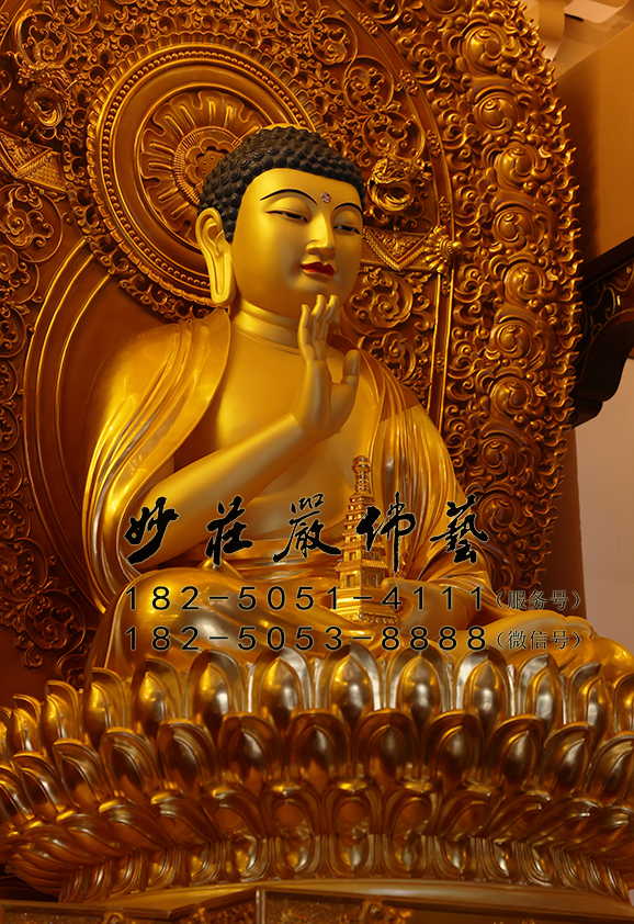 药师佛塑像左侧现场实拍图 药师佛塑像左侧照