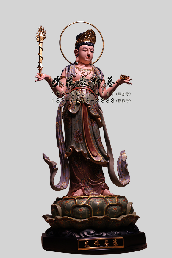 文殊菩萨侧面照