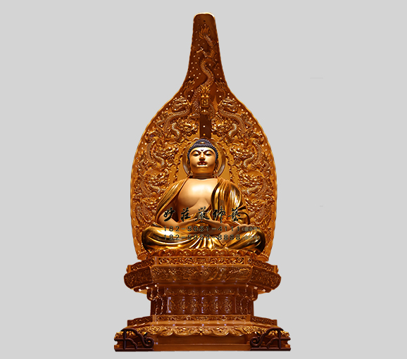 过去七佛之拘留孙佛塑像