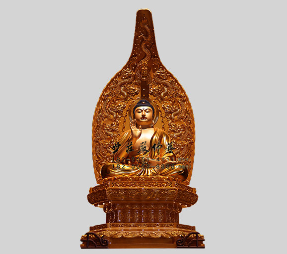 过去七佛之毗舍浮佛塑像