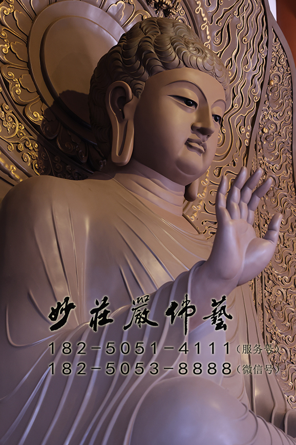 卢舍那大佛侧面照