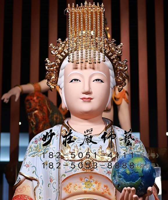 地母娘娘正面近照实拍图